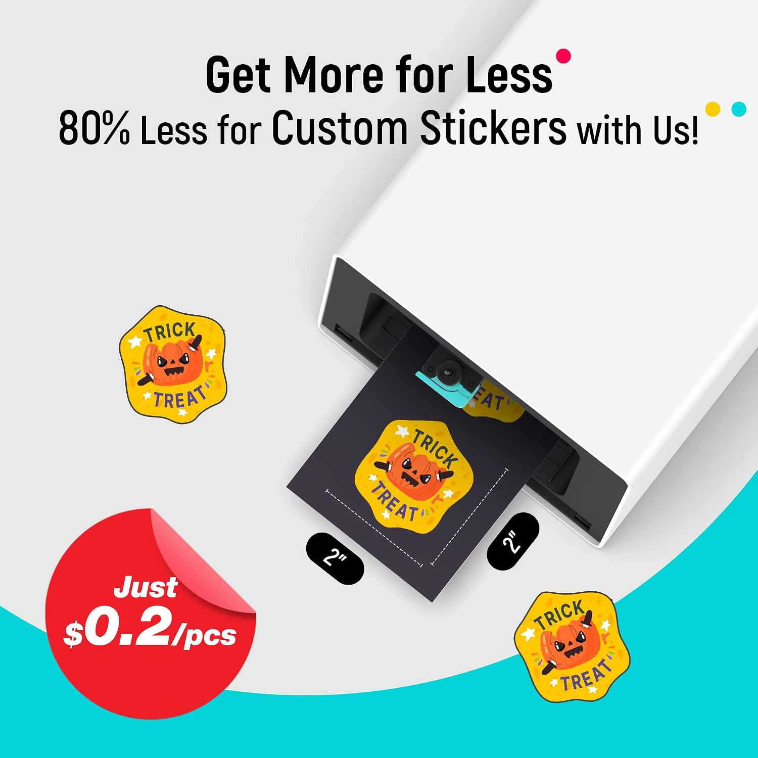 Pixcut S1 Color Sticker Printer & Cutting Machine - All-In-One Sticker Maker for DIY Crafts, Custom Labels & Gifts. Thermal Dye-Sublimation Photo Printer, 300 DPI, Precise AI Auto-Cutting - Image 5